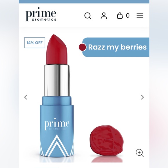 Prime Prometics Primelip-Razz My Beeries- Balm in Blue Packaging - Picture 5 of 5